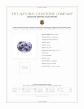 0.99 Ct. Spinel from Ceylon (Sri Lanka) Scan Report
