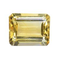 3.38 Ct.Tw. Emerald Cut Citrine