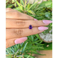 0.96 Ct. Cabochon Amethyst from Brazil Life Style