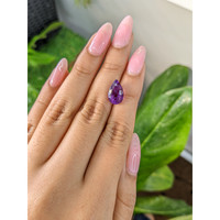 3.58 Ct. Amethyst from Brazil Life Style