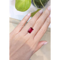 4.13 Ct. Rhodolite Garnet from Madagascar Life Style