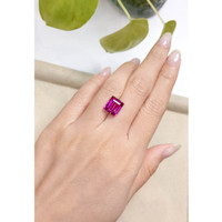 6.06 Ct. Rhodolite Garnet from Madagascar Life Style
