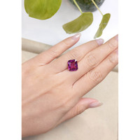5.10 Ct. Rhodolite Garnet from Madagascar Life Style