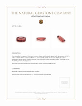 1.84 Ct. Rhodolite Garnet from Madagascar Appraisal