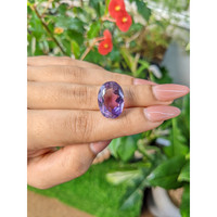 13.03 Ct. Amethyst from Brazil Life Style