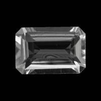 0.69 Ct.Tw. Emerald Cut Topaz