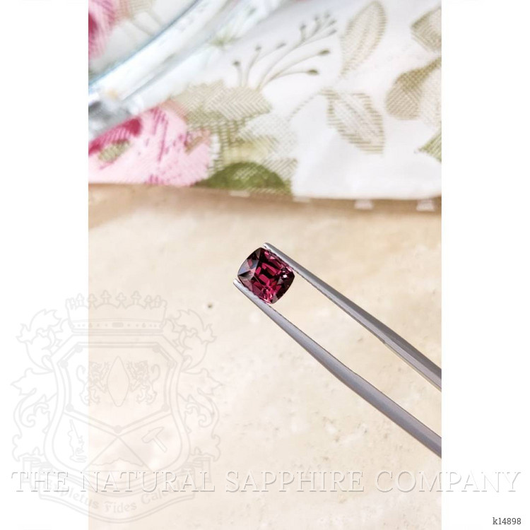 1.77 Ct. Purplish Pink Garnet from Ceylon (Sri Lanka)