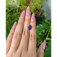 2.41 Ct. Amethyst from Brazil Life Style