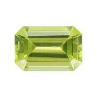 0.55 Ct.Tw. Emerald Cut Peridot