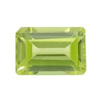 0.67 Ct.Tw. Emerald Cut Peridot