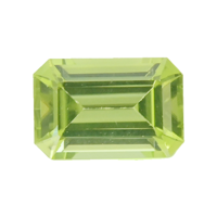 0.59 Ct.Tw. Emerald Cut Peridot