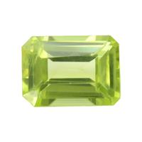 0.62 Ct.Tw. Emerald Cut Peridot