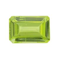 0.70 Ct.Tw. Emerald Cut Peridot