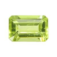 0.69 Ct.Tw. Emerald Cut Peridot