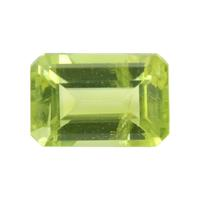 0.71 Ct.Tw. Emerald Cut Peridot