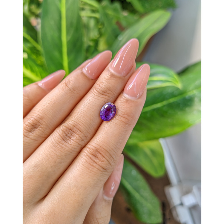 1.59 Ct. Amethyst from Brazil