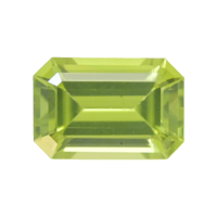 0.58 Ct.Tw. Emerald Cut Peridot