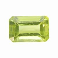 0.67 Ct.Tw. Emerald Cut Peridot