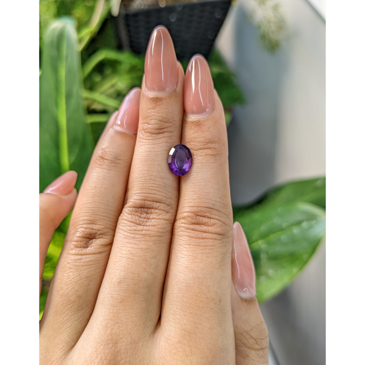 1.61 Ct. Amethyst from Brazil