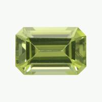 0.57 Ct.Tw. Emerald Cut Peridot