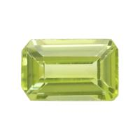 0.63 Ct.Tw. Emerald Cut Peridot