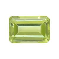 0.68 Ct.Tw. Emerald Cut Peridot