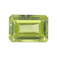 0.71 Ct.Tw. Emerald Cut Peridot