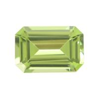 0.46 Ct.Tw. Emerald Cut Peridot