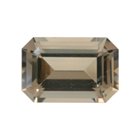0.47 Ct.Tw. Emerald Cut Smokey Quartz