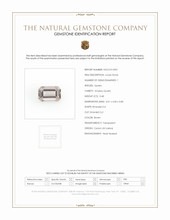 0.48 Ct. Brown Smokey Quartz from Ceylon (Sri Lanka) Scan Report