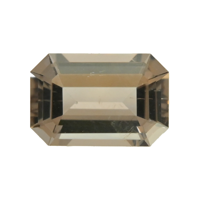 0.48 Ct.Tw. Emerald Cut Smokey Quartz