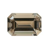0.43 Ct.Tw. Emerald Cut Smokey Quartz