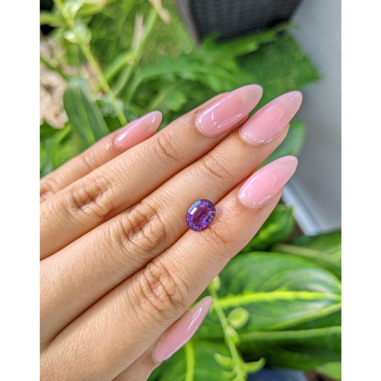 1.56 Ct. Amethyst from Brazil