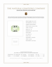 1.30 Ct. Chrysoberyl from Tanzania Scan Report