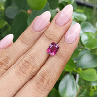 3.25 Ct. Garnet from Tanzania Life Style