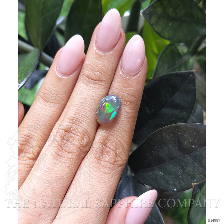 3.72 Ct. Cabochon Crystal/Jelly Opal from Ethiopia