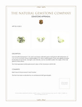 1.60 Ct. Mali Garnet from West Africa Appraisal