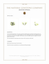 1.60 Ct. Mali Garnet from West Africa Appraisal