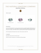 0.16 Ct. Alexandrite from Russia Appraisal