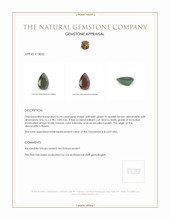 0.54 Ct. Alexandrite from Russia  Appraisal