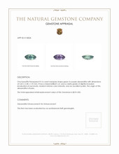 0.16 Ct. Alexandrite from Russia Appraisal