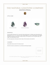 0.22 Ct. Alexandrite from Russia  Appraisal