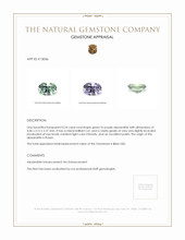 0.24 Ct. Alexandrite from Russia Appraisal