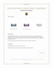 0.17 Ct. Alexandrite from Russia  Appraisal