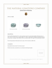 0.41 Ct. Alexandrite from Russia  Appraisal