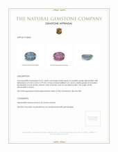 0.47 Ct. Alexandrite from Russia  Appraisal