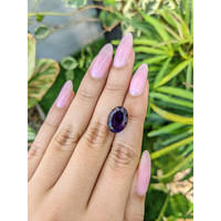 6.15 Ct. Amethyst from Brazil Life Style