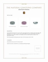 0.54 Ct. Alexandrite from Russia  Appraisal