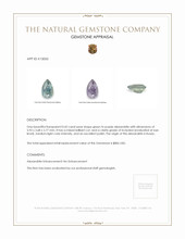 0.42 Ct. Alexandrite from Russia  Appraisal