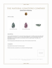 0.77 Ct. Alexandrite from Russia  Appraisal